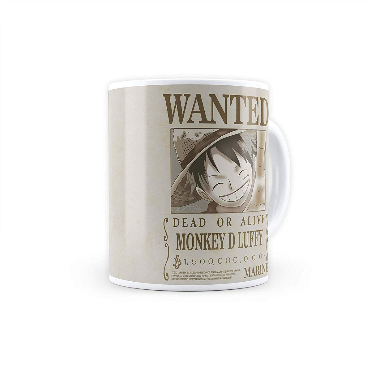 Great Eastern Entertainment Co. One Piece Luffy the King of the Pirates  12oz Ceramic Mug