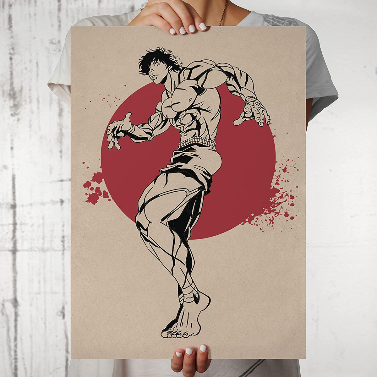 Anime - Baki - The Grappler Wall Poster – Epic Stuff