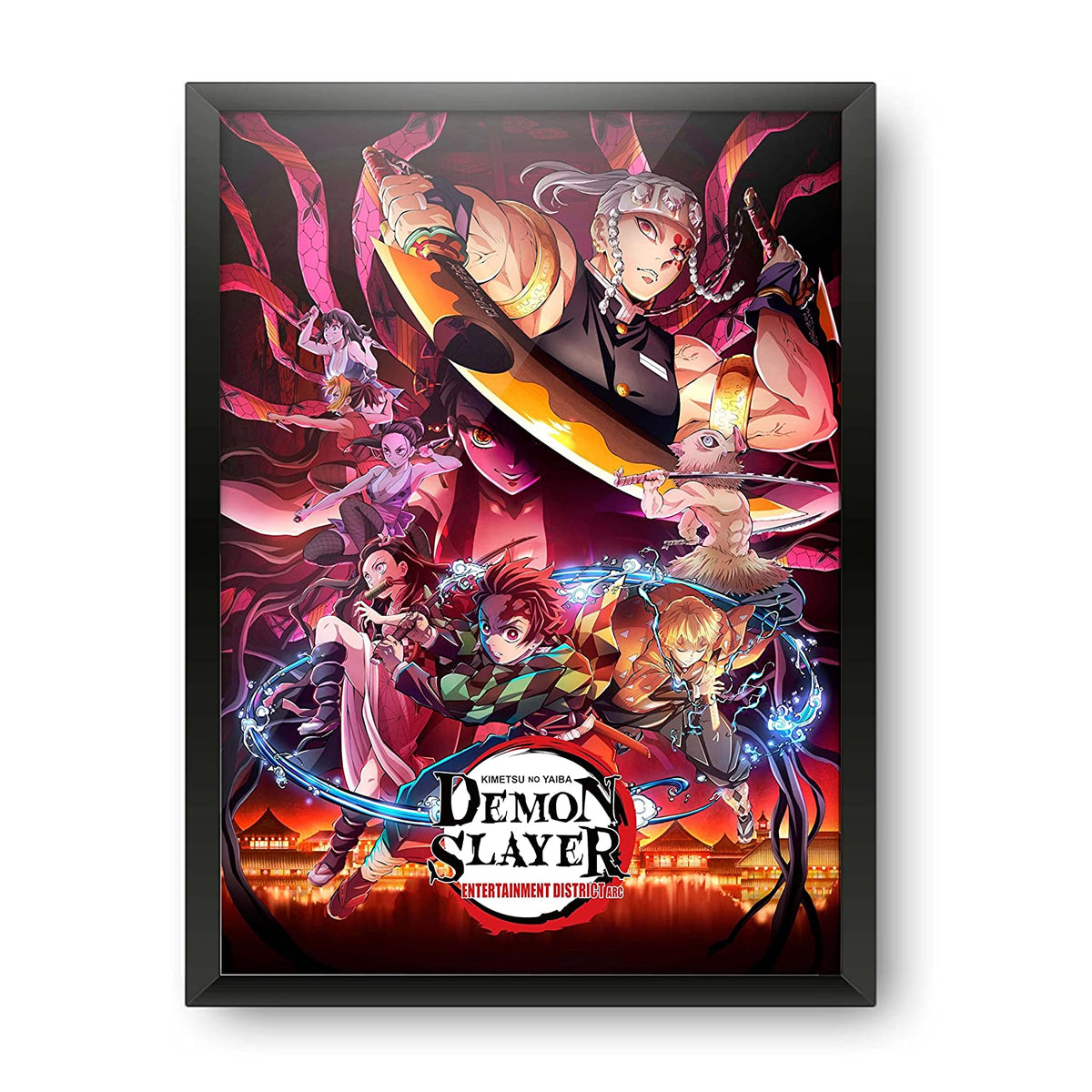 Demon Slayer Season 2 Celebrates Entertainment District Arc's Climax in New  Poster