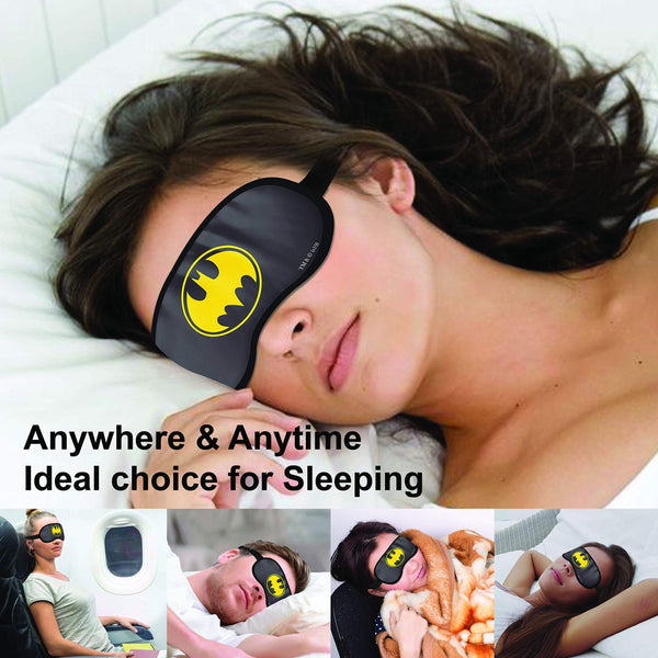 DC Comics Batman Design Eye Mask with Ear Plugs – Epic Stuff