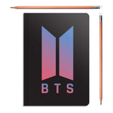 BTS - Pack of 3 Designed A5 Binded Notebooks