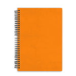 Vivid Orange Colored Ruled A5 Wiro Bound Notebook