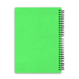 Lawn Green Eco Friendly Color A5 Wiro Notebook