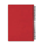 Red Colour Ruled A5 Wiro Bound Notebook