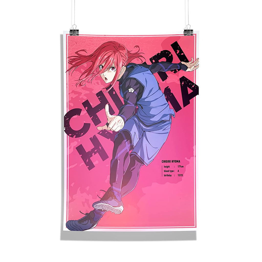 Blue Lock Posters - Blue Lock Hyoma Chigiri Poster RB0512