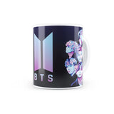 BTS - All Members Gradient Coffee Mug