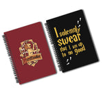 Harry Potter Pack Of 2 (I Solemnly Swear + Gryffindor) A5 Notebook