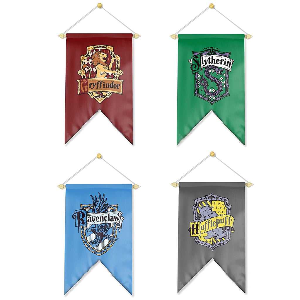 Harry Potter Gryffindor Hufflepuff House Flag Wall Banner Home Decoration  Party