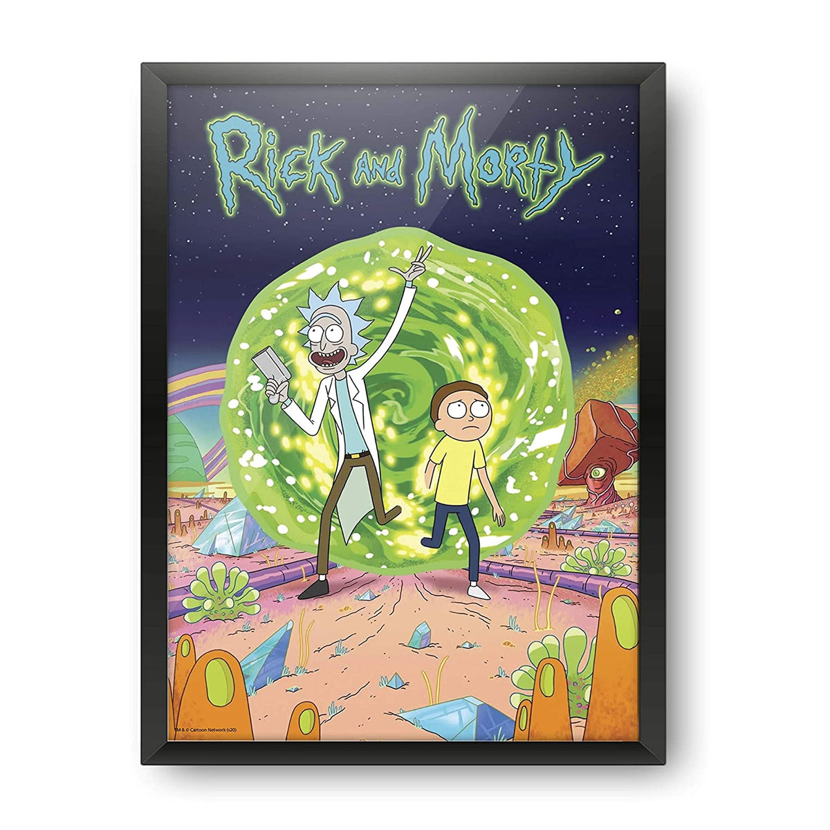 Rick and Morty Season 1 Design Wall Poster – Epic Stuff