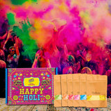 Holi Colour - Herbal Gulaal Colors Gift Box - Natural Colors Set/Organic Natural Colors/Non Toxic Gulaal Colors
