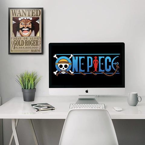 One Piece - Gol D. ROGER wanted Design Wall Poster – Epic Stuff