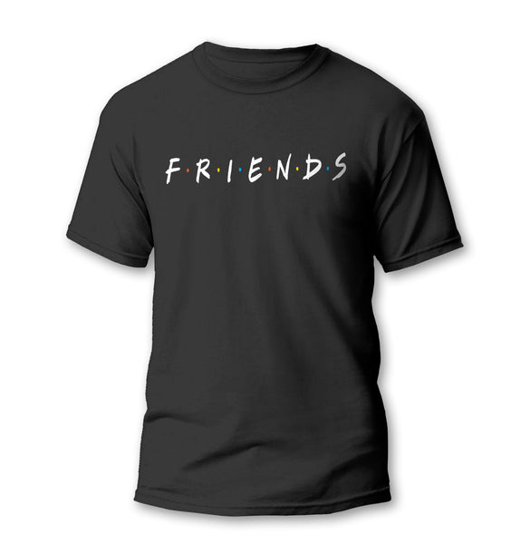 Friends TV Series - Infographic New 2022 Design Unisex Round Neck T Shirt Small